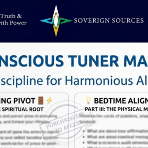 Protected preview sheet for The Conscious Tuner Mandate digital download